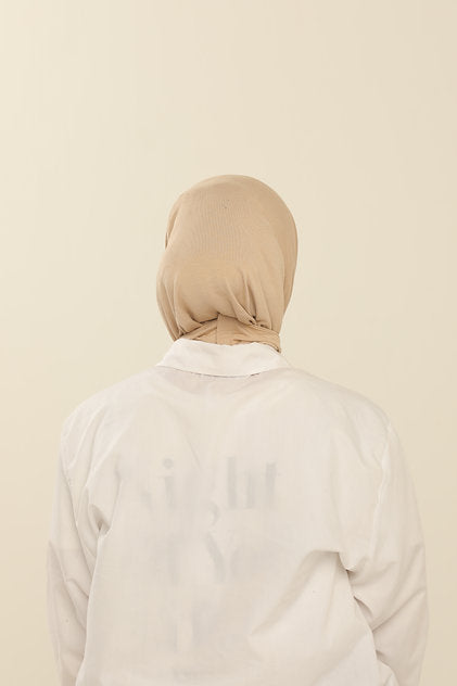 LARA PRACTICAL 5 SECONDS HIJAB | SAND BEIGE