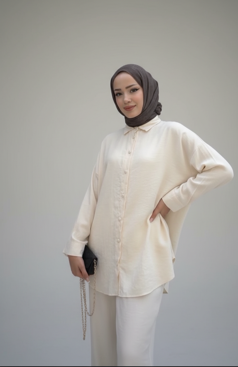 Mariam TWO PIECE SET | HIJAB TROUSERS COORD | HIJAB TROUSERS SET | ANGELA