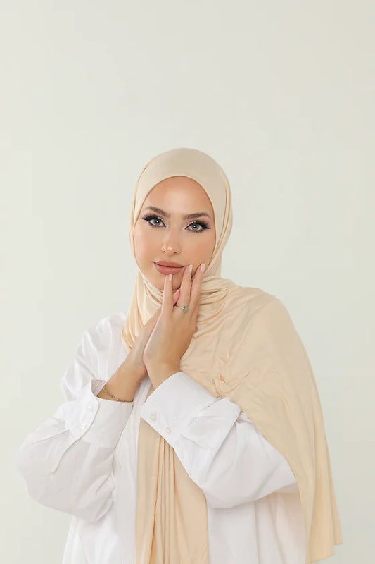 AMIRA PREMIUM JERSEY HIJAB | AMIRA | VANILLA