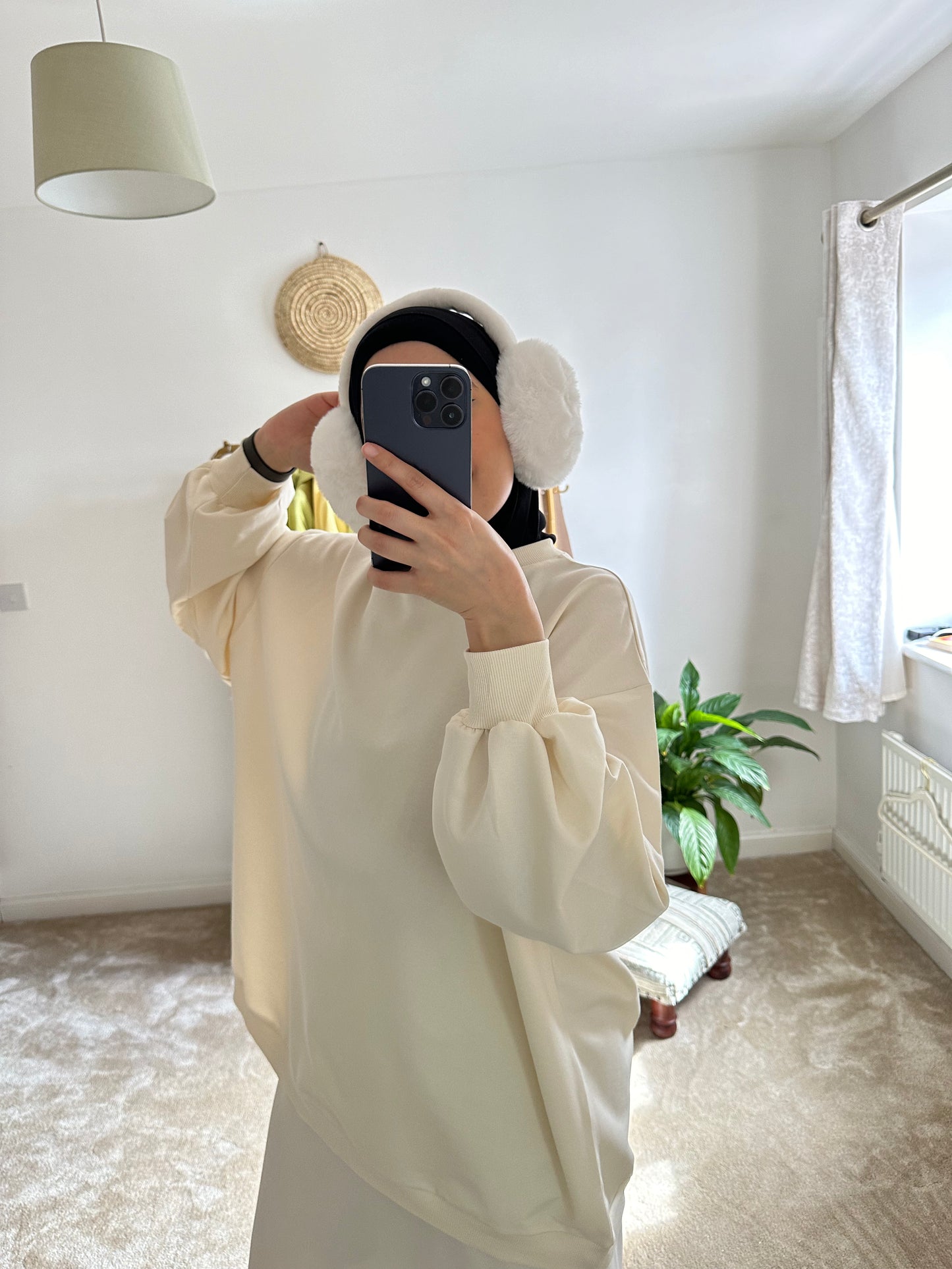HAZAL COTTON SKIRT SET CO-ORD | CREAM