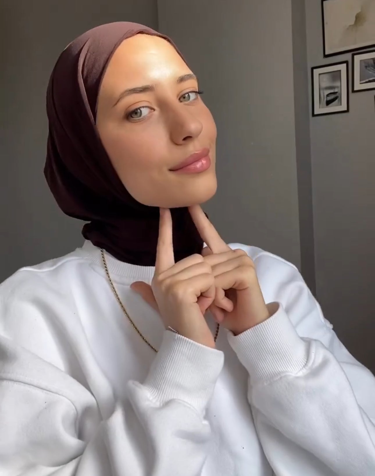 LARA PRACTICAL 5 SECONDS HIJAB | Brown