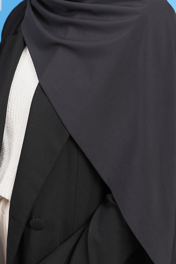 Premium Chiffon Hijab | Black