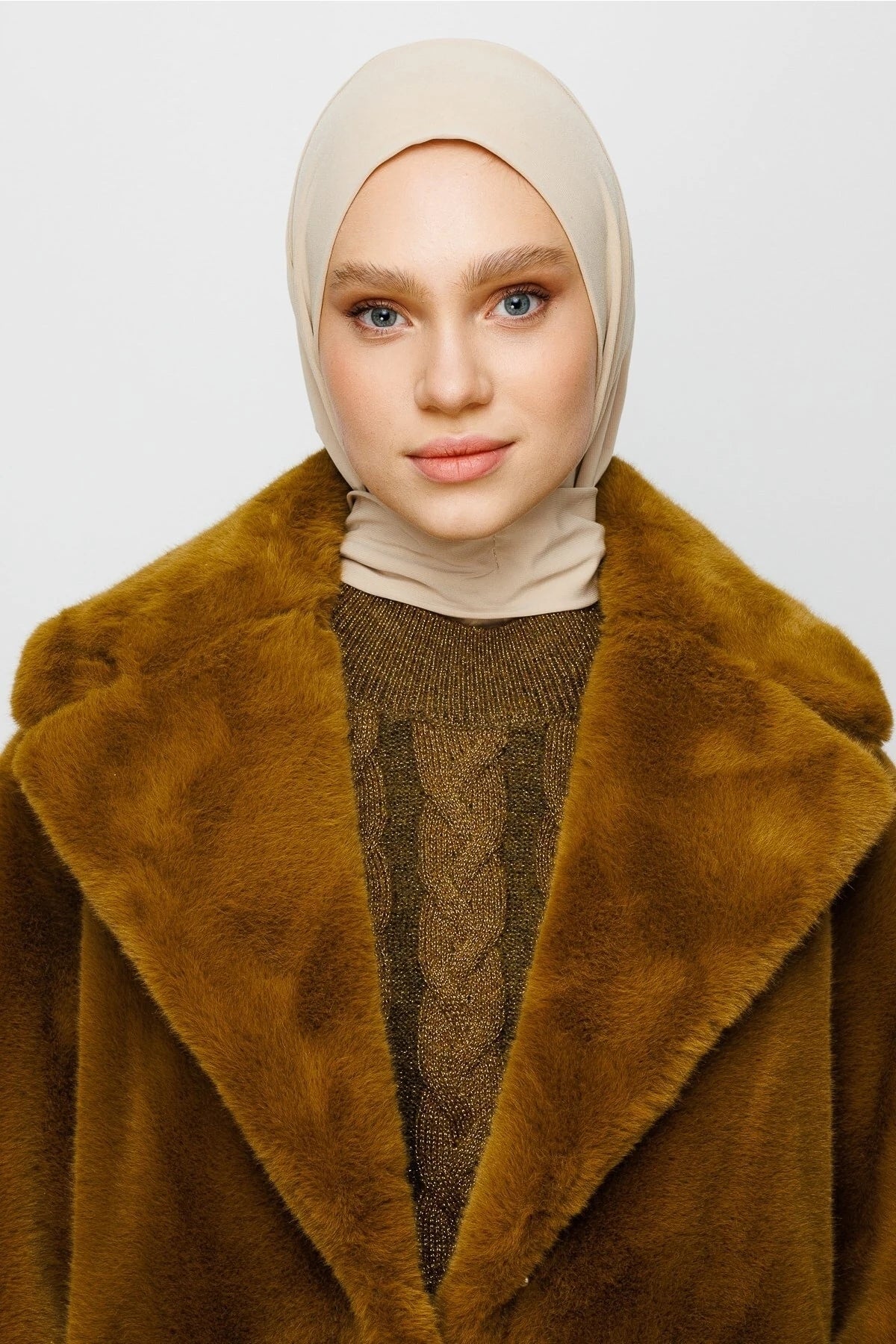 PRACTICAL JERSEY HIJAB | 5 SECONDS HIJAB | Light Beige