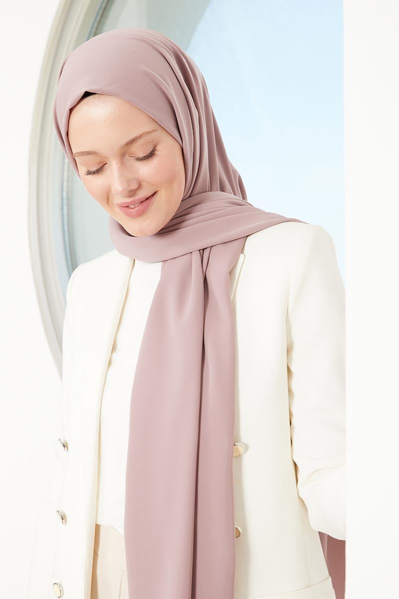 Medina Silk Hijabs | Powder pink