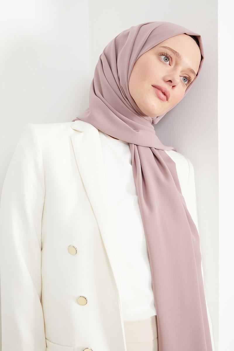 Medina Silk Hijabs | Powder pink