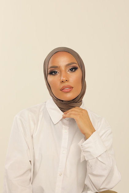 LARA PRACTICAL 5 SECONDS  HIJAB | PLAZA TAUPE