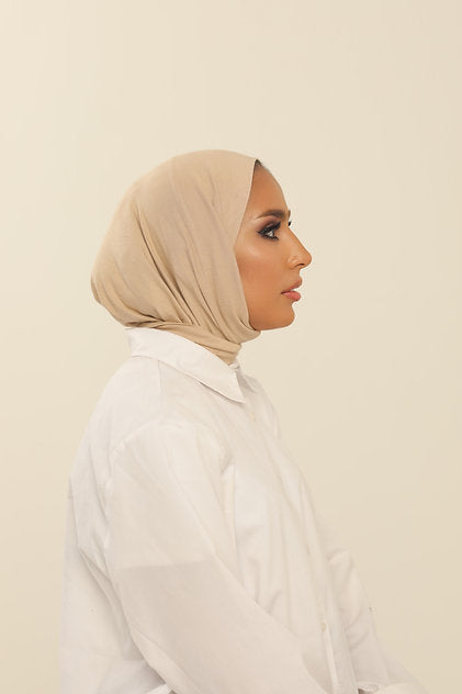 LARA PRACTICAL 5 SECONDS  HIJAB | SAND BEIGE