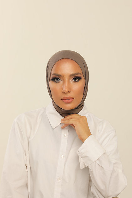 LARA PRACTICAL 5 SECONDS  HIJAB | PLAZA TAUPE