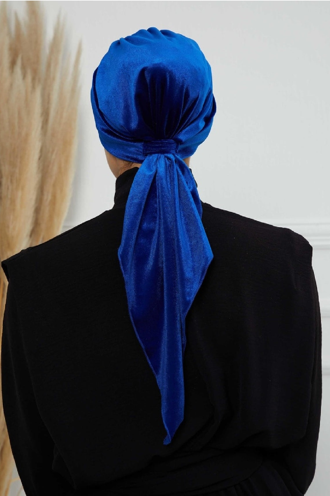 Turban bonnet | Saxe Blue