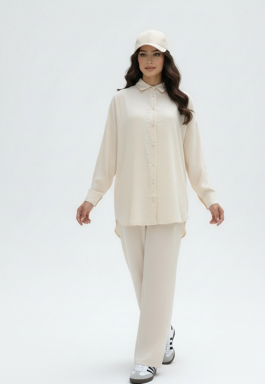 Mariam TWO PIECE SET | HIJAB TROUSERS COORD | HIJAB TROUSERS SET | ANGELA