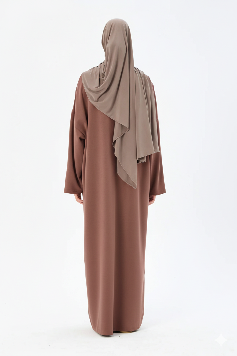 Liquid Jersey Scarf | Dutch Hijab | Mocha