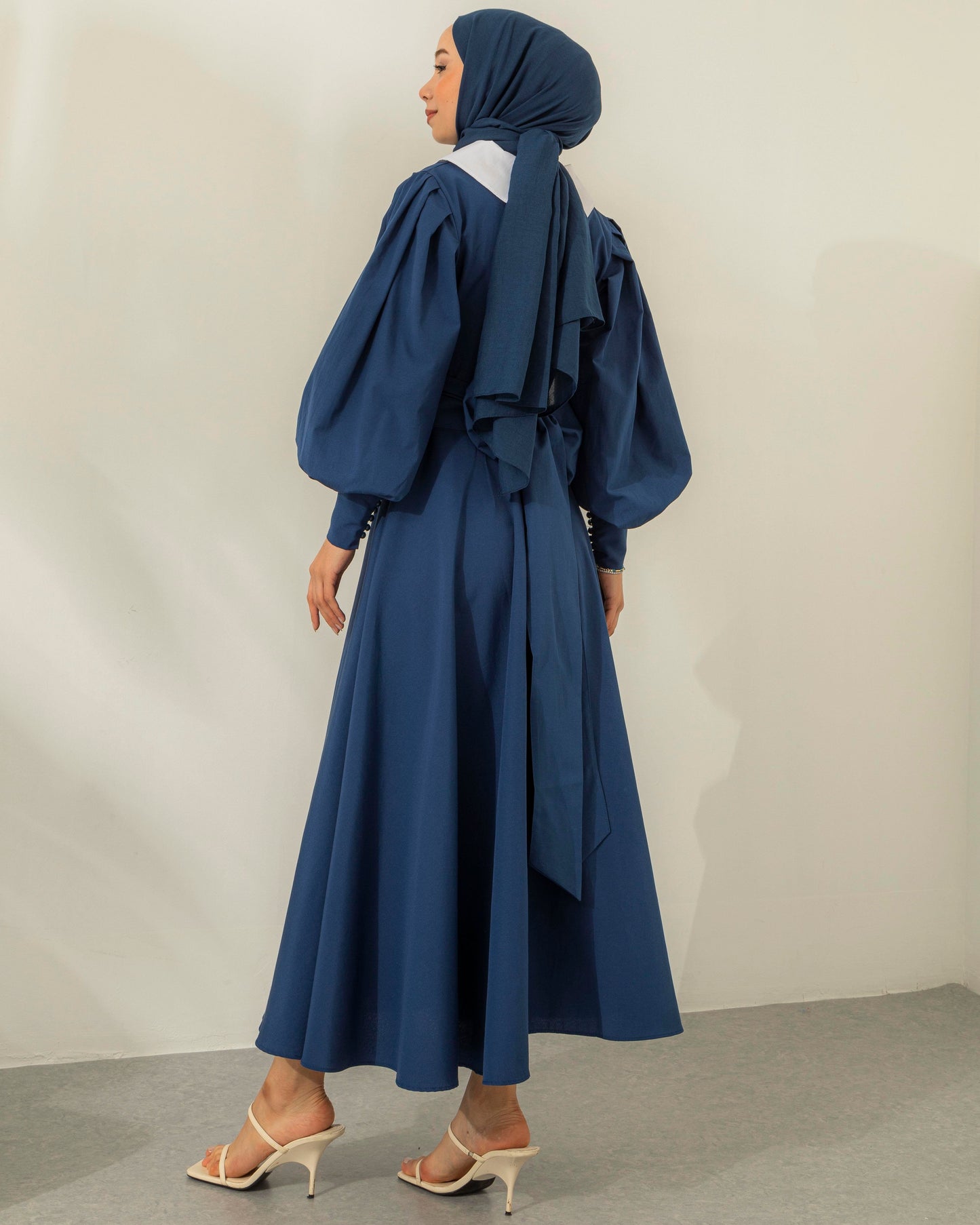 BELLE MODEST OCCASIONAL WAER DRESS | MIDNIGHT BLUE