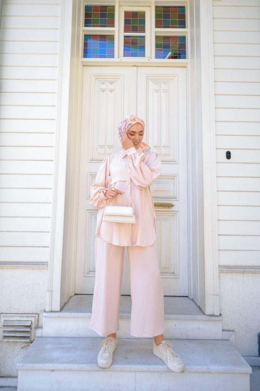 CHEST COVER TROUSERS COORD | CHERRY BLOSSOM