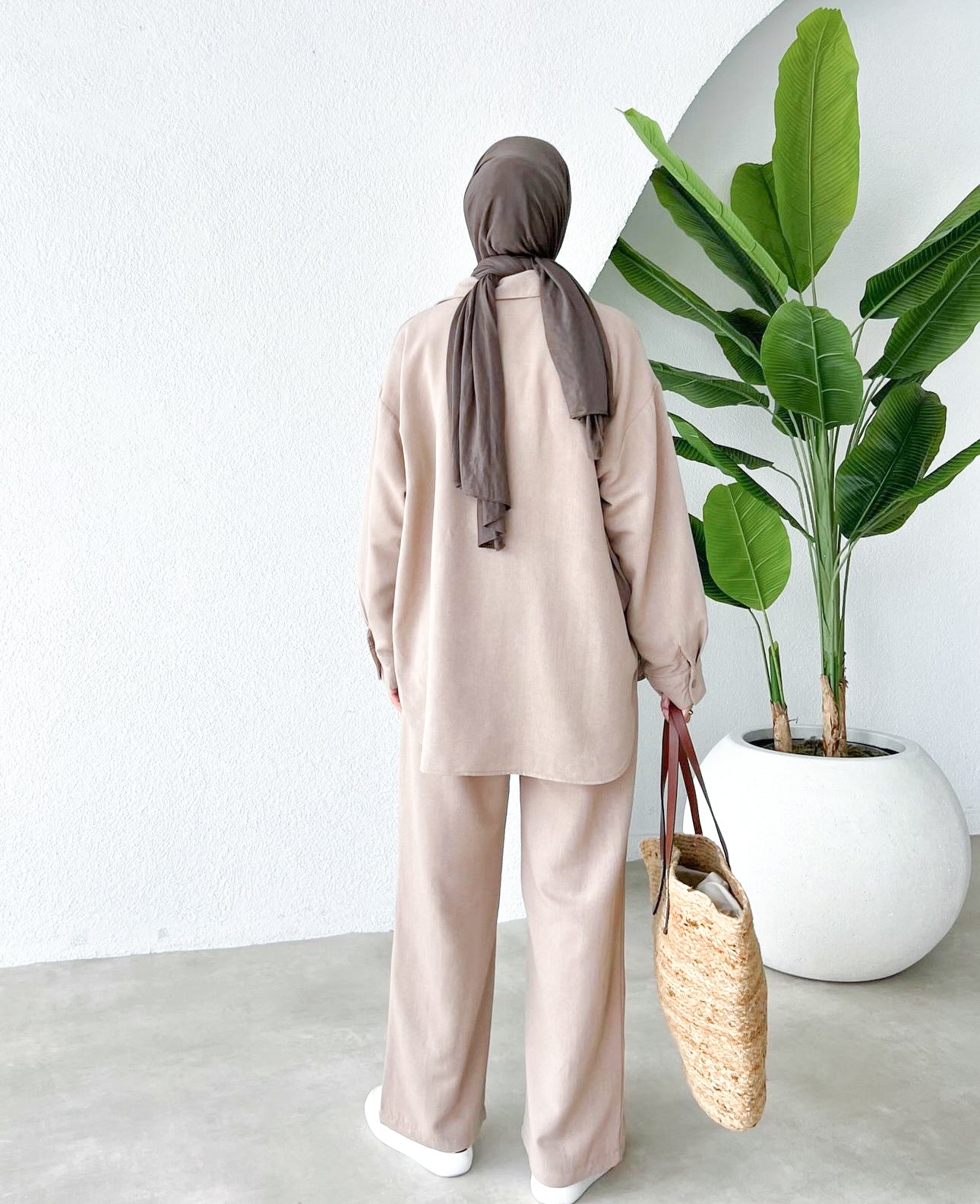 MARIAM HIJAB COORD | TROUSERS SET | HINT OF VANILLA