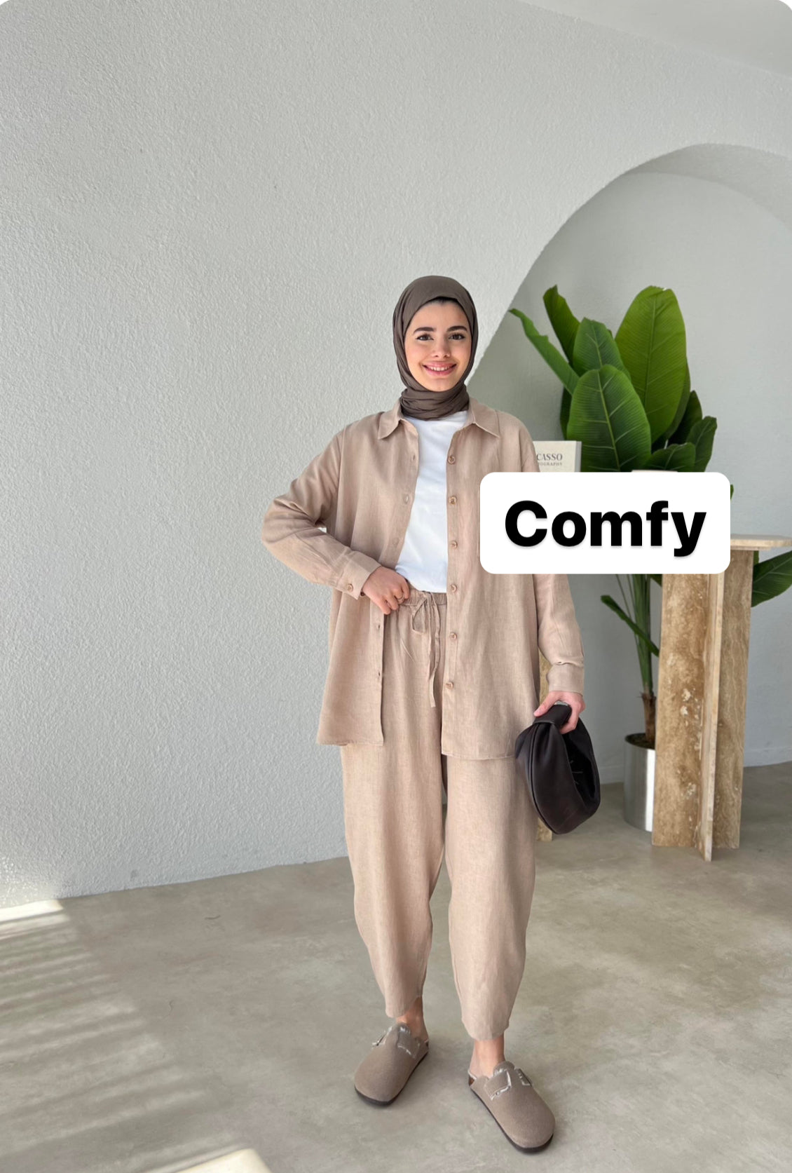 MARIA HIJAB COORD | TROUSERS SET | SHORE