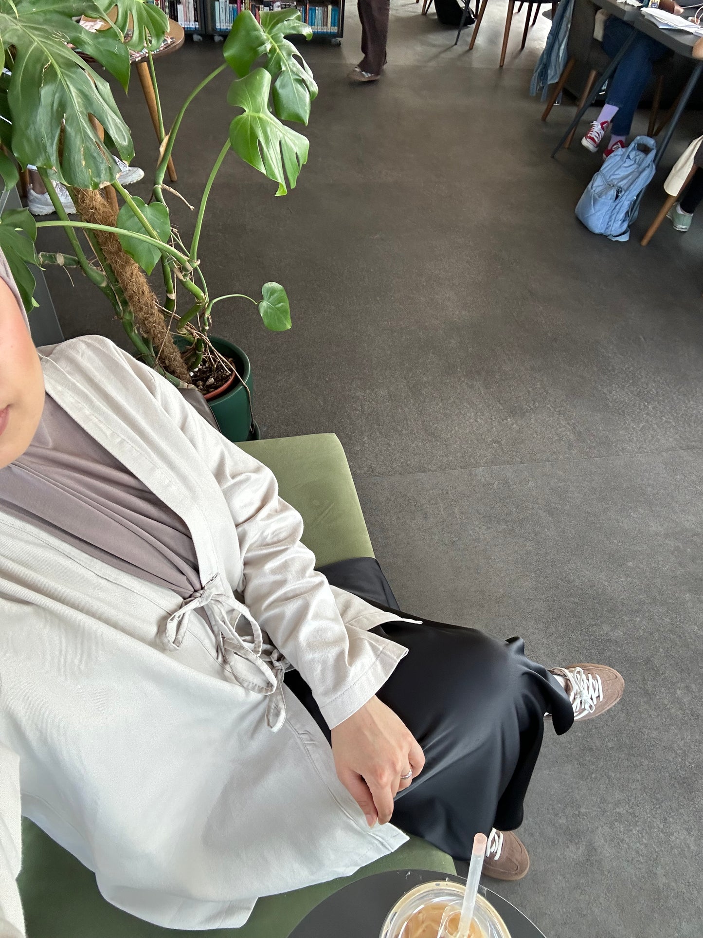 ARYA KIMONO TOP | Grey Taupe