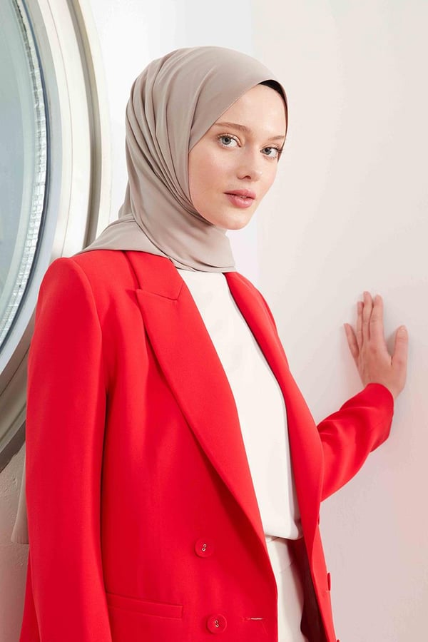 Medina Silk Hijabs | Stone