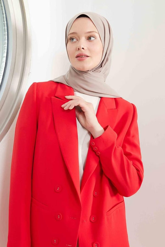 Medina Silk Hijabs | Stone