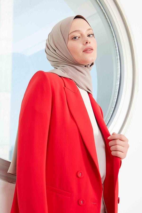 Medina Silk Hijabs | Stone